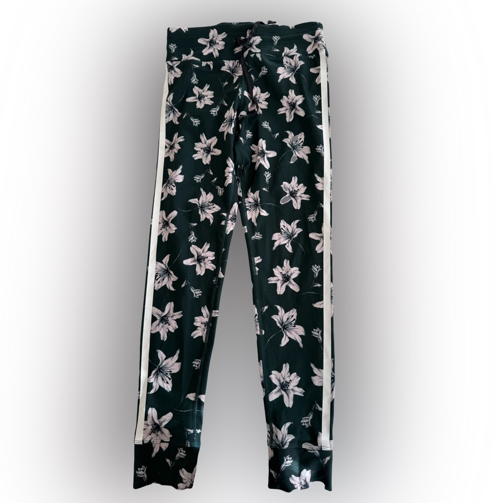Avec Les Filles Side Stripe Women’s Floral leggings